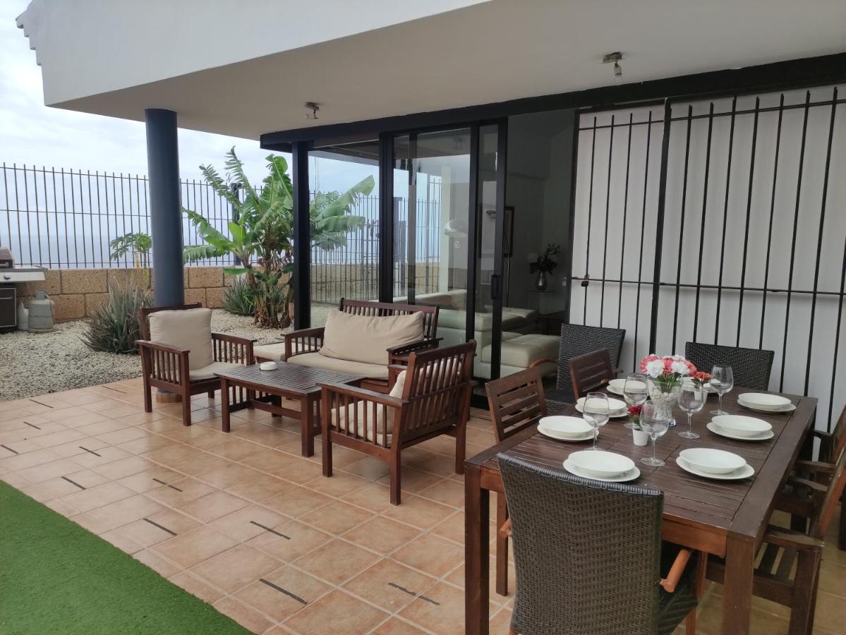 Luxury Villa Ocean Views Heated Pool Private كانديلاريا المظهر الخارجي الصورة